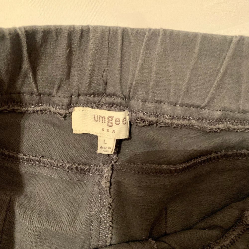 Grey Skinny Motto Pants
